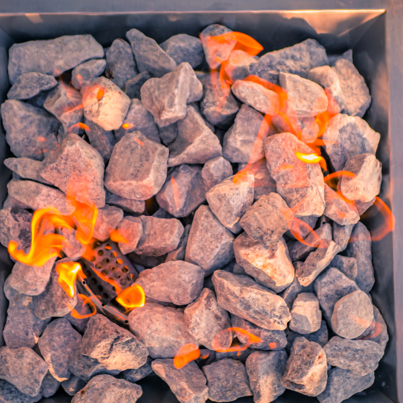 gas firepit coffee table uk