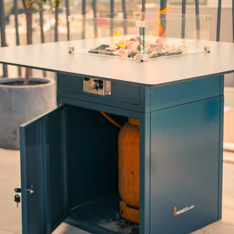 gas firepit coffee table