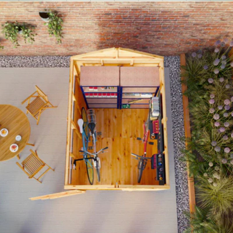 apex wooden sheds