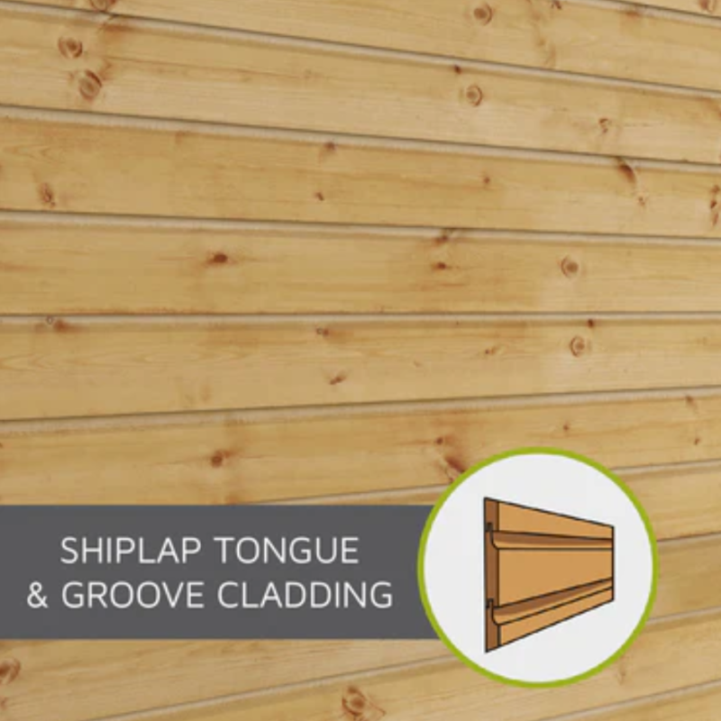 wooden summerhouse