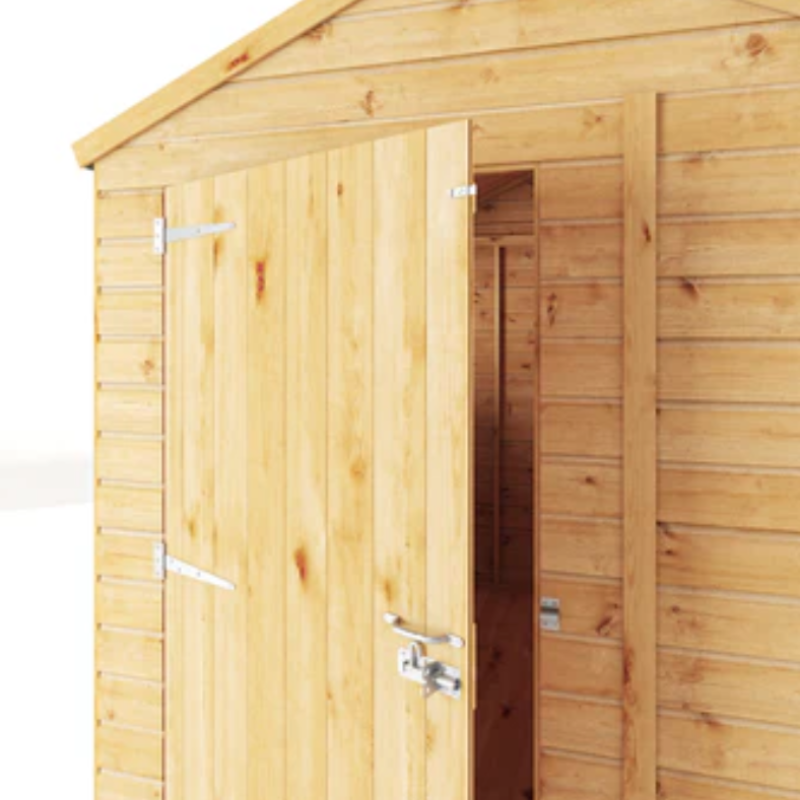wooden apex sheds