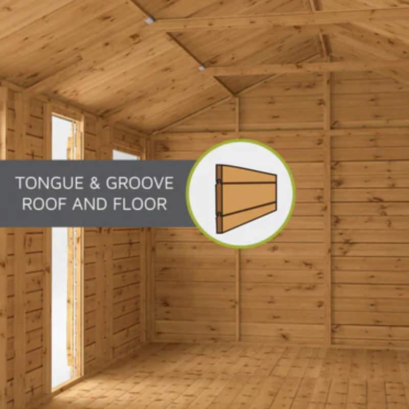 wooden shiplap sheds