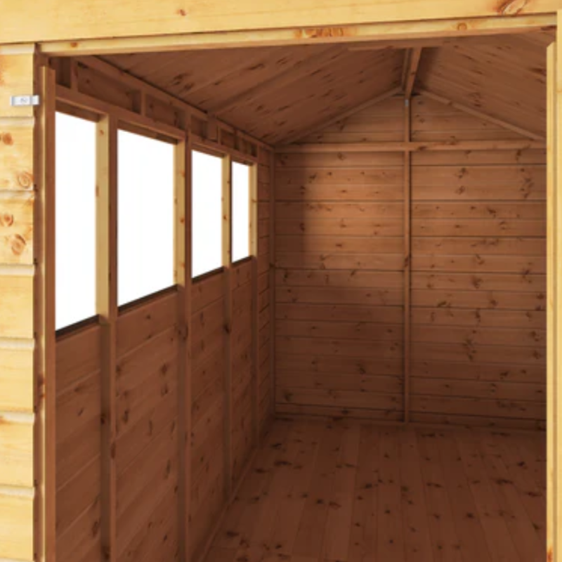 apex wooden shed