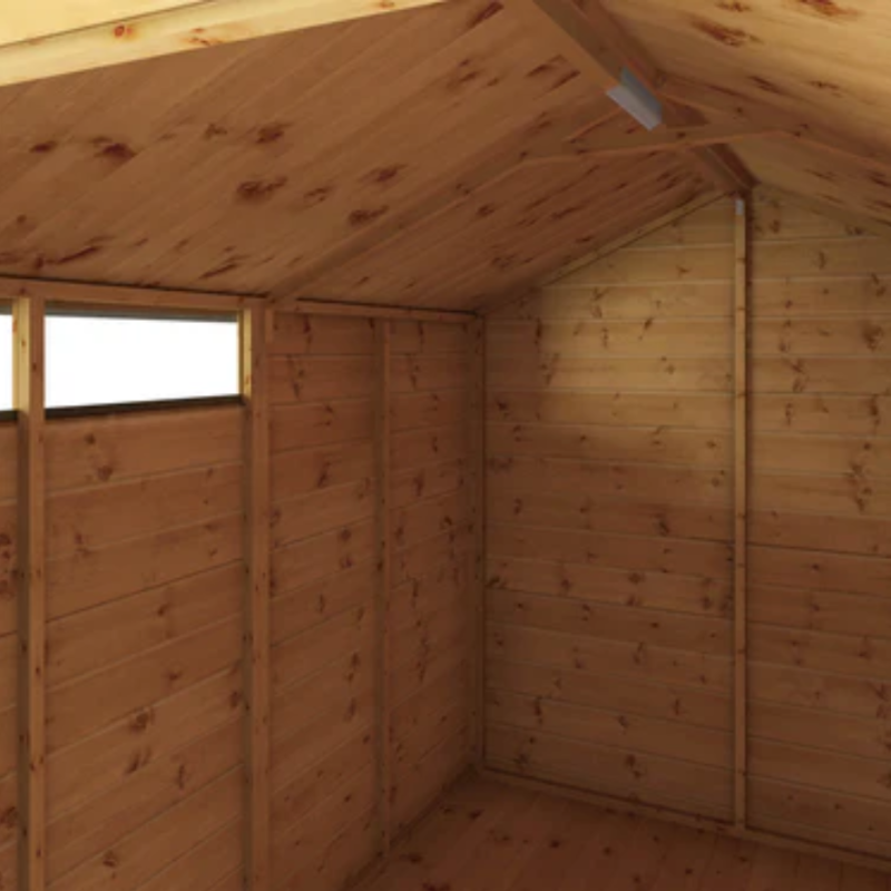 shiplap wooden shed