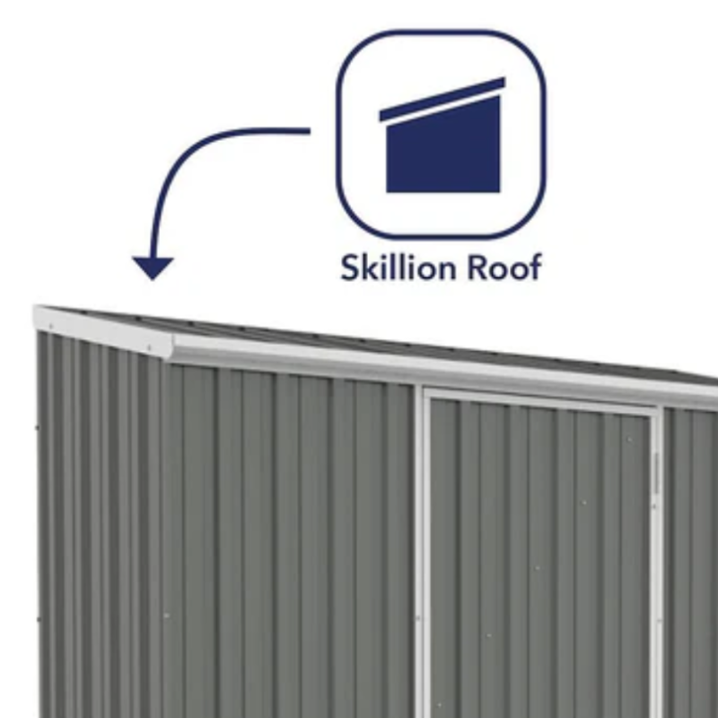 pent roof metal garden sheds