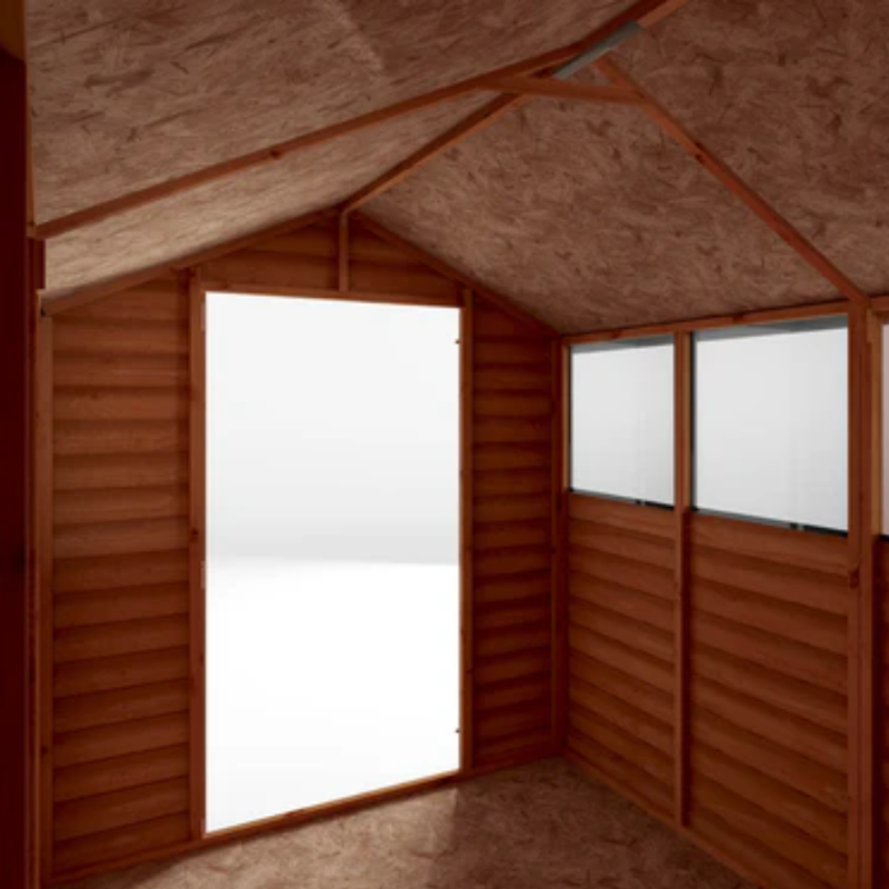 single door garden shed