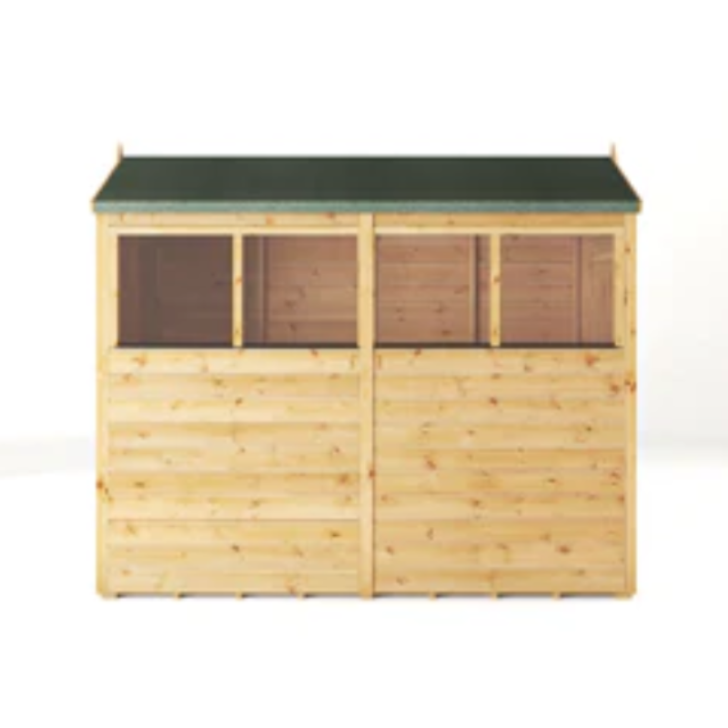 shiplap apex wooden shed
