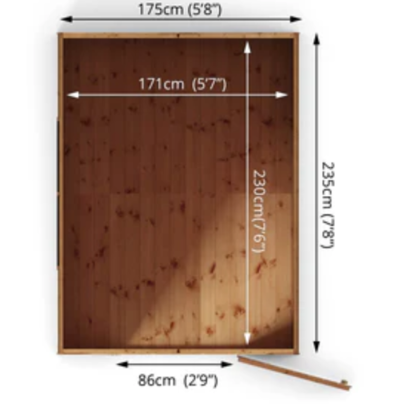 shiplap apex wooden shed