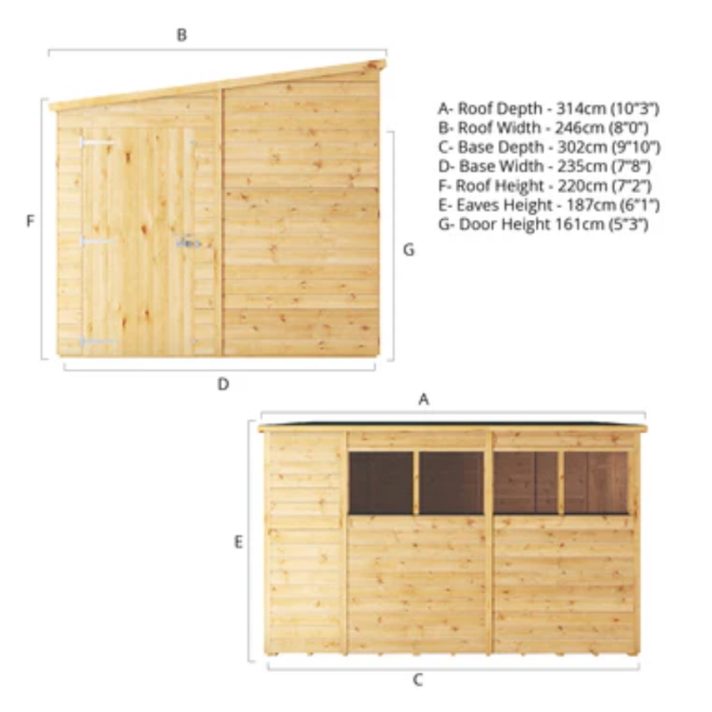 apex wooden sheds