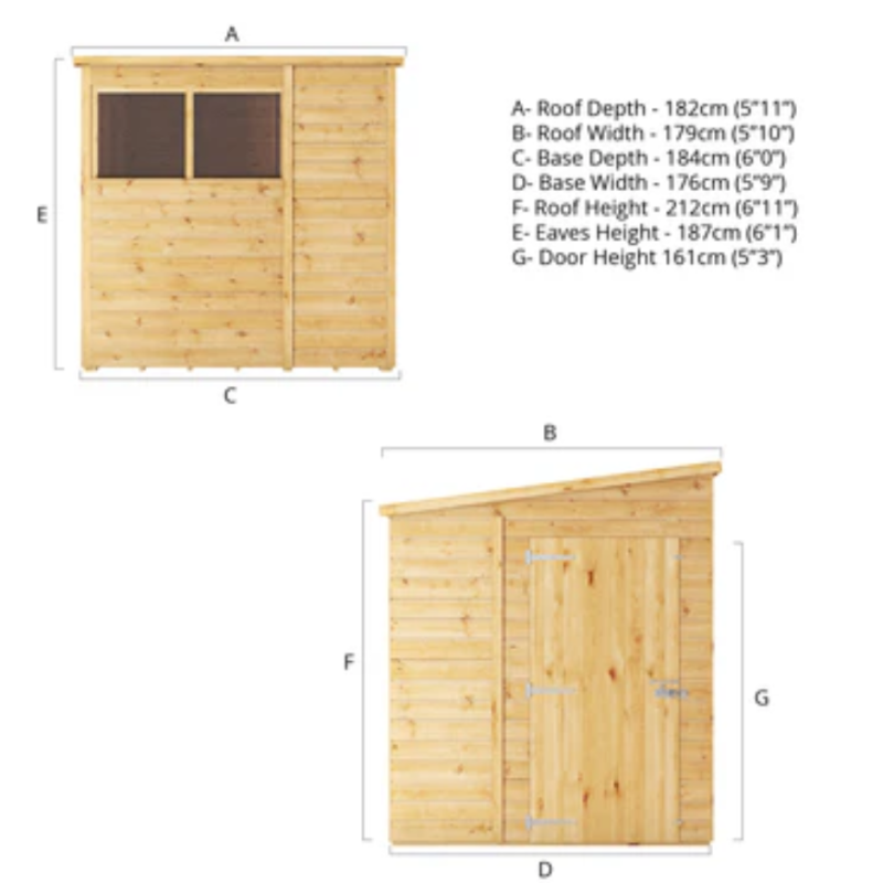 shiplap wooden shed