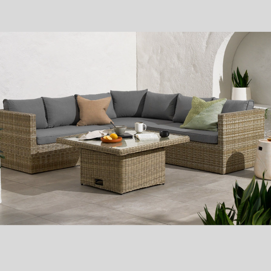 WENTWORTH 4pc Corner Lounging Set WENADJLOU-WS