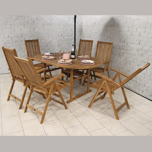 FSC 1 Turnbury Extending 7pc Dining Set FSC110336