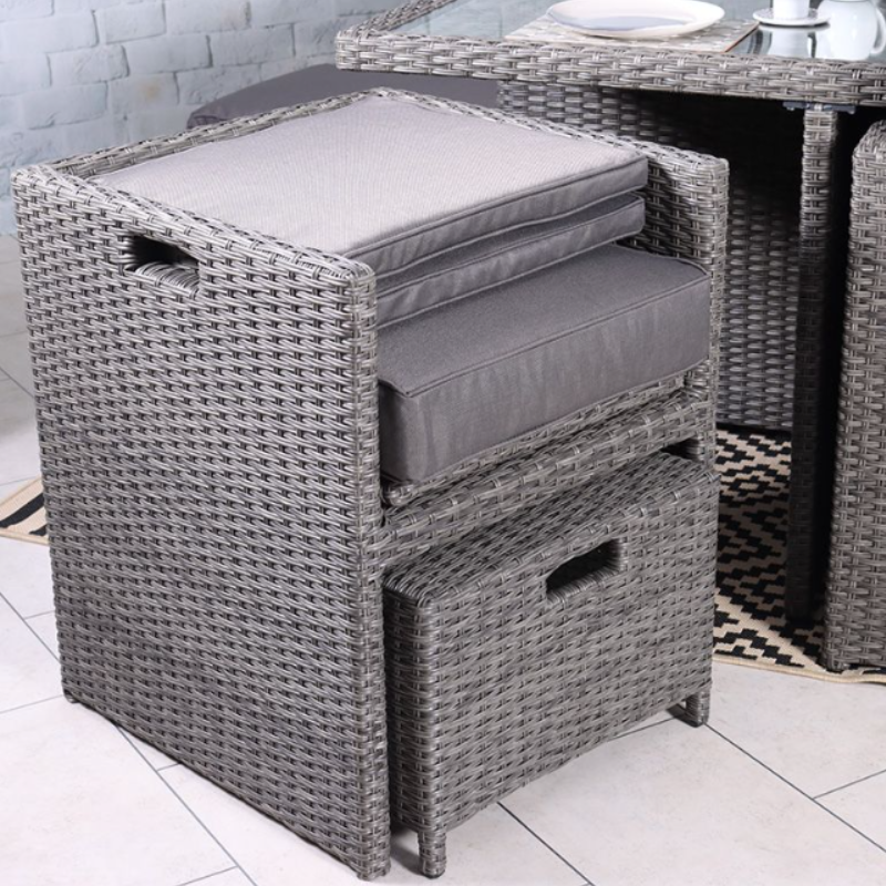 Paris 10 Seater Cube Set PAR10CUB-WS