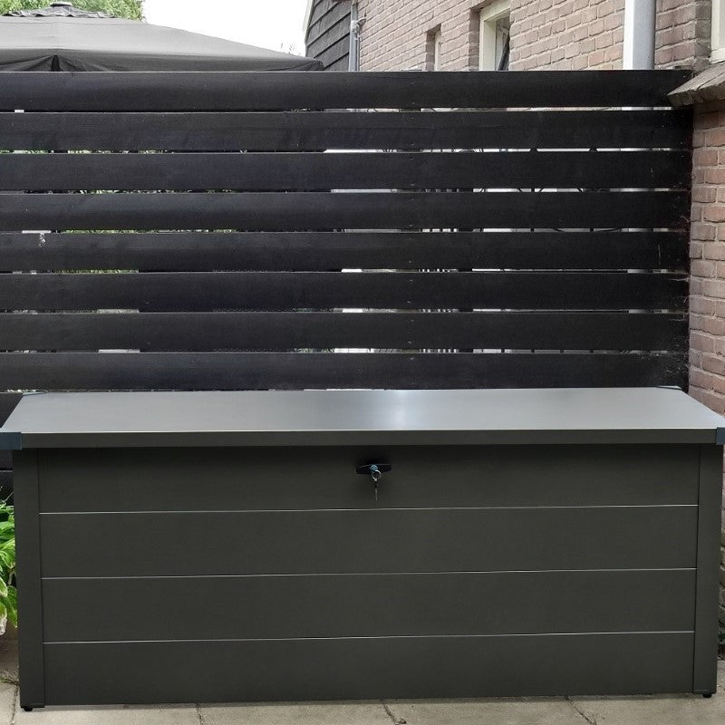 Falcon Heavy Duty Garden Storage Box Dark Grey PB-BA