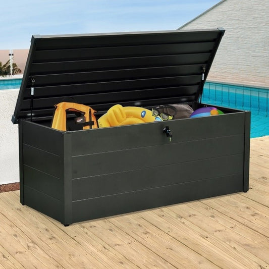 Falcon Heavy Duty Garden Storage Box Dark Grey PB-BA