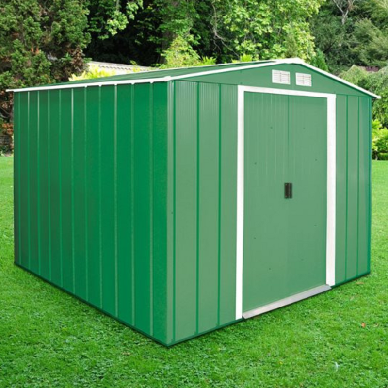 Sapphire Apex Metal Shed - 8x8ft SAP88