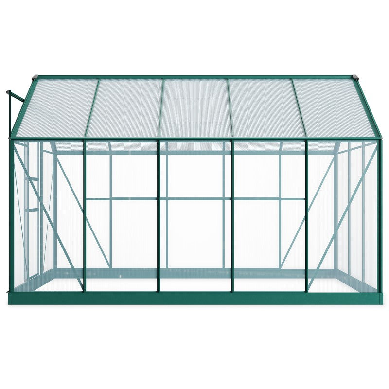 Rosette Hobby Aluminium Polycarbonate Greenhouse