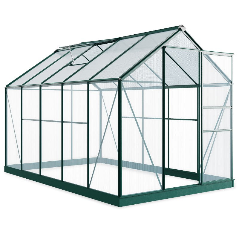 Rosette Hobby Aluminium Polycarbonate Greenhouse