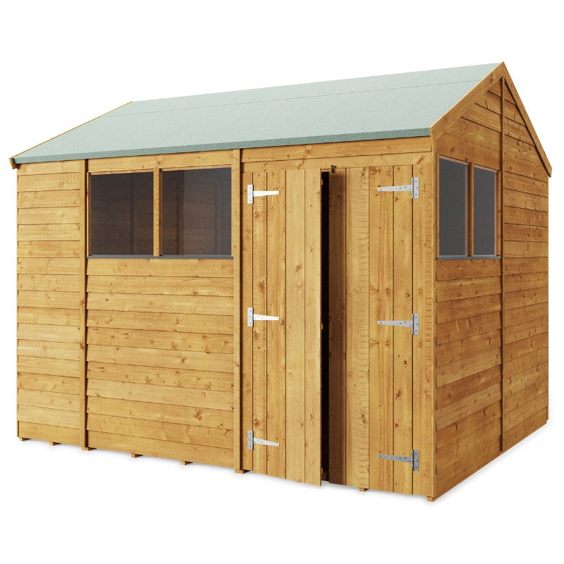 Overlap Apex Shed - 10x8 Windowed SM-OL-A-10x8W