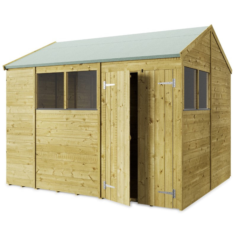 Store More Tongue and Groove Apex Shed 10x8 Windowed SM-TG-A-10x8W