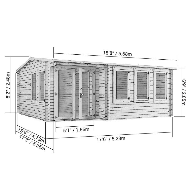 Welbeck Reverse Apex Garden Office