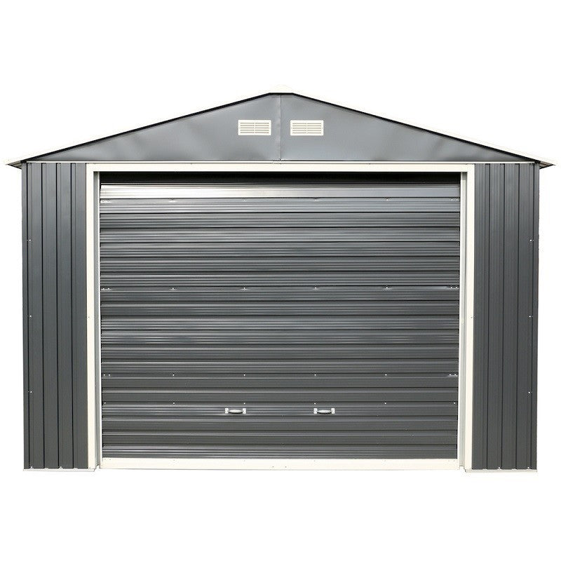 Sapphire Olympian Fronted Apex Metal Garage