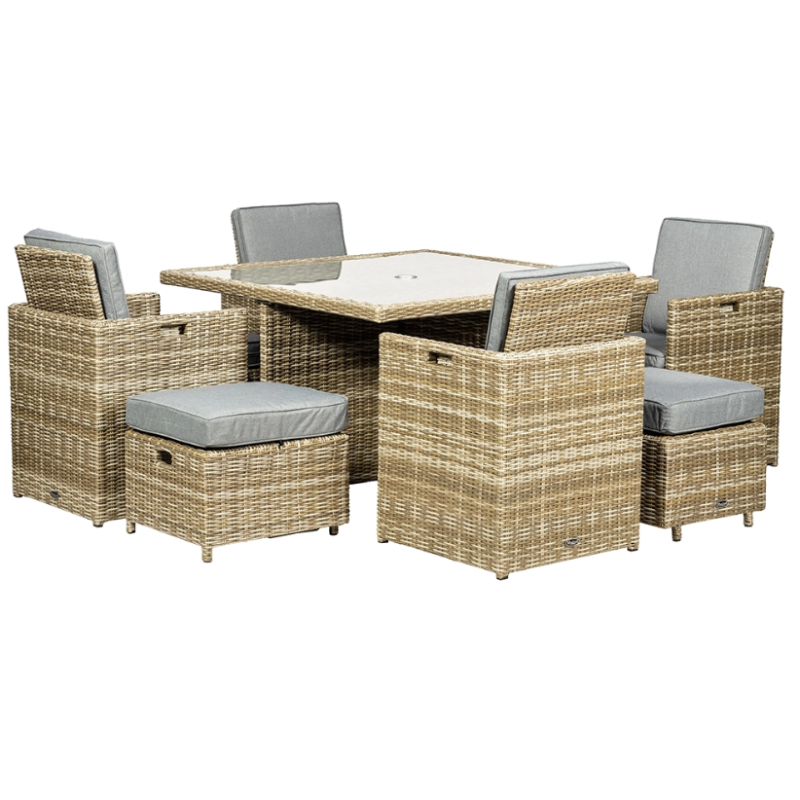 Wentwoth 8 Seater Cube Set WEN8CUB-WS