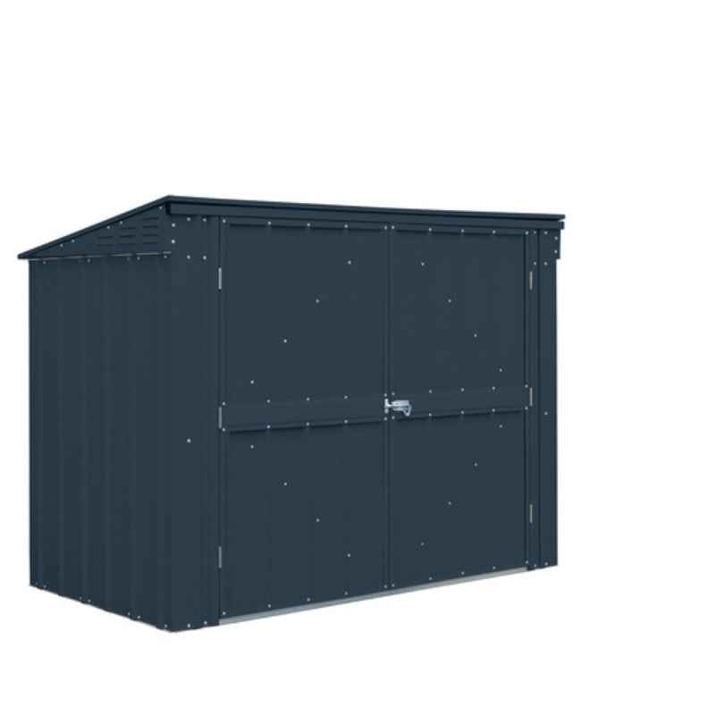 Globel 6x3ft Metal Bin Store - Double Bin