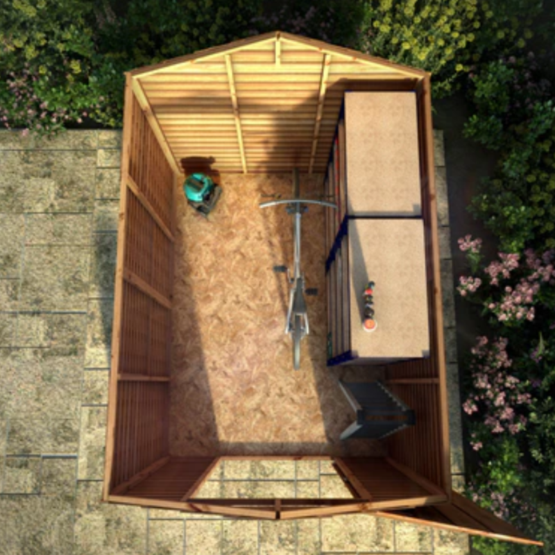 single door garden shed​
