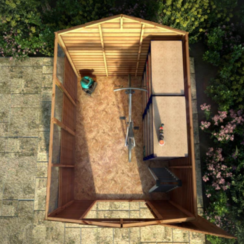 single door garden shed​