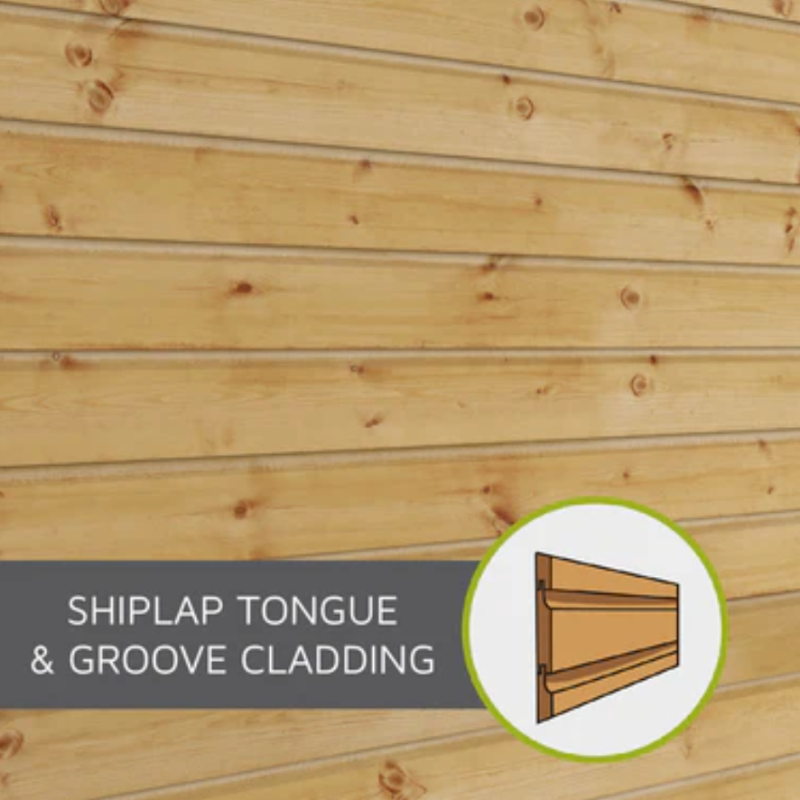 wooden sheds 8x6 shiplap