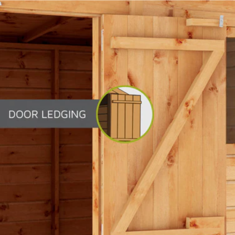 garden shed single door