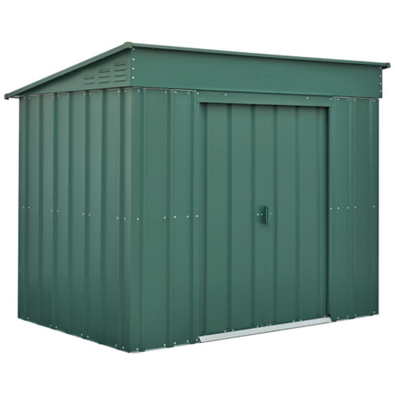 Globel 6x4ft Low Pent Metal Garden Shed