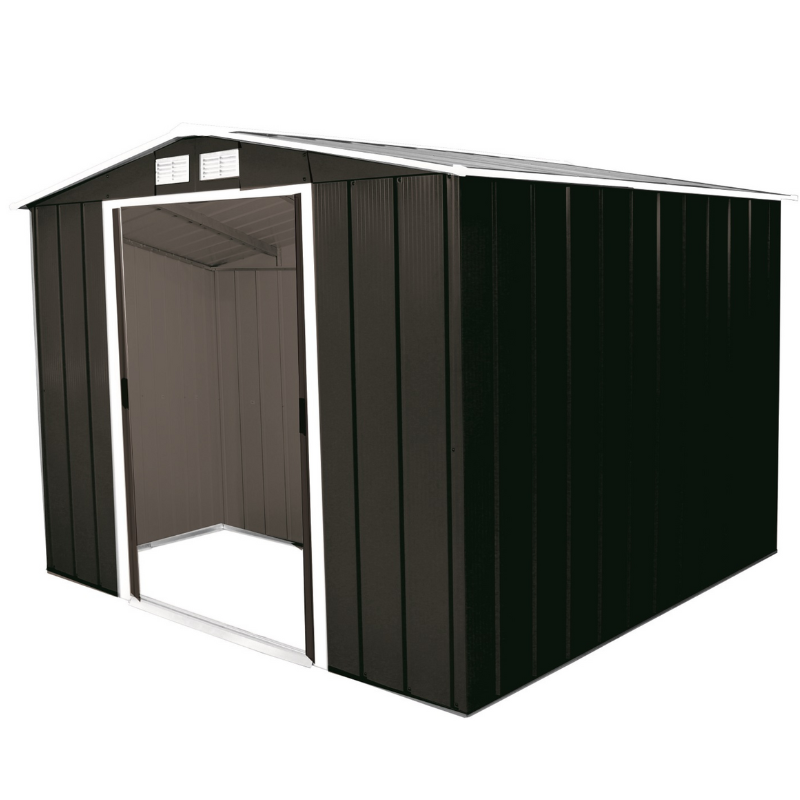 Sapphire Apex Metal Shed - 8x8ft SAP88