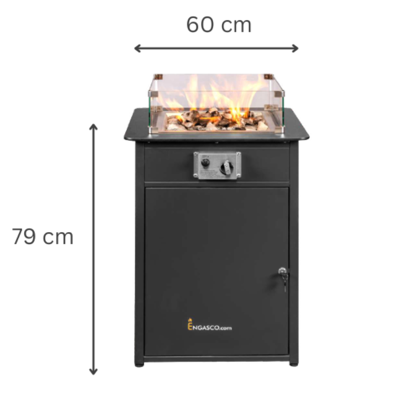 Engasco 55 Portable Gas Firepit Heater E55