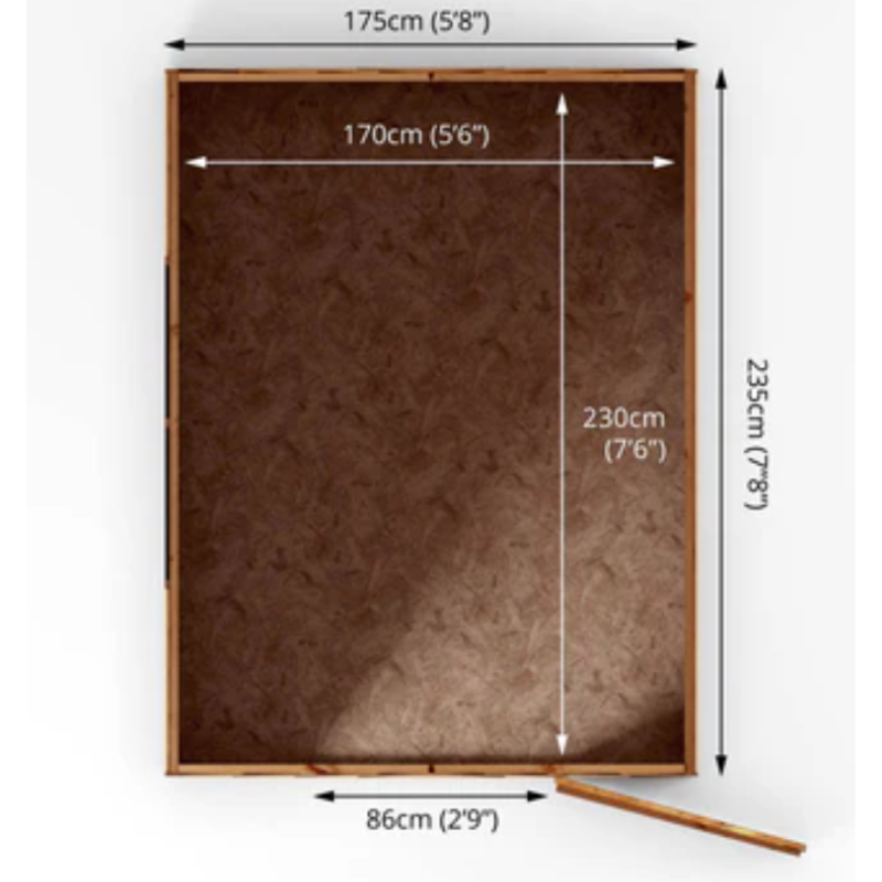 shed single door​