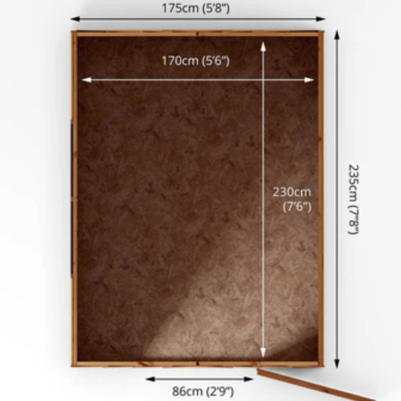 shed single door​