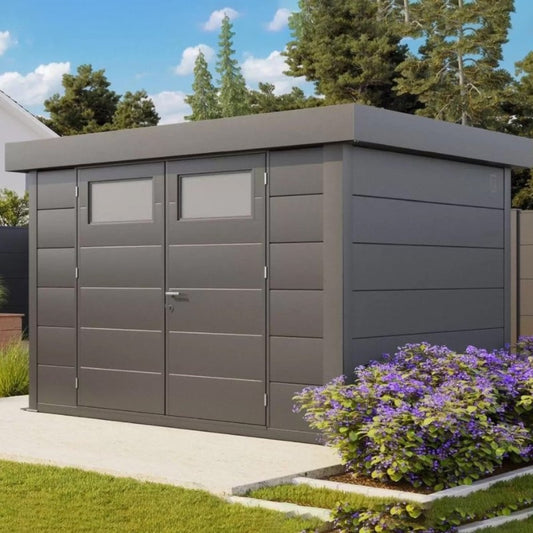 Telluria Eleganto Heavy Duty Steel Shed