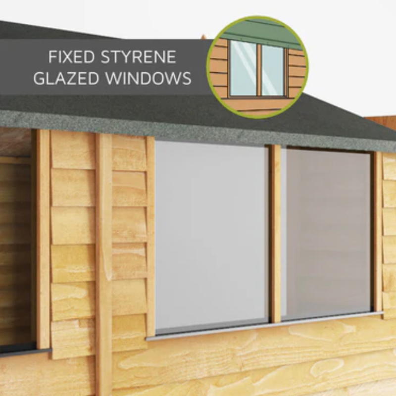 overlap apex shed​
