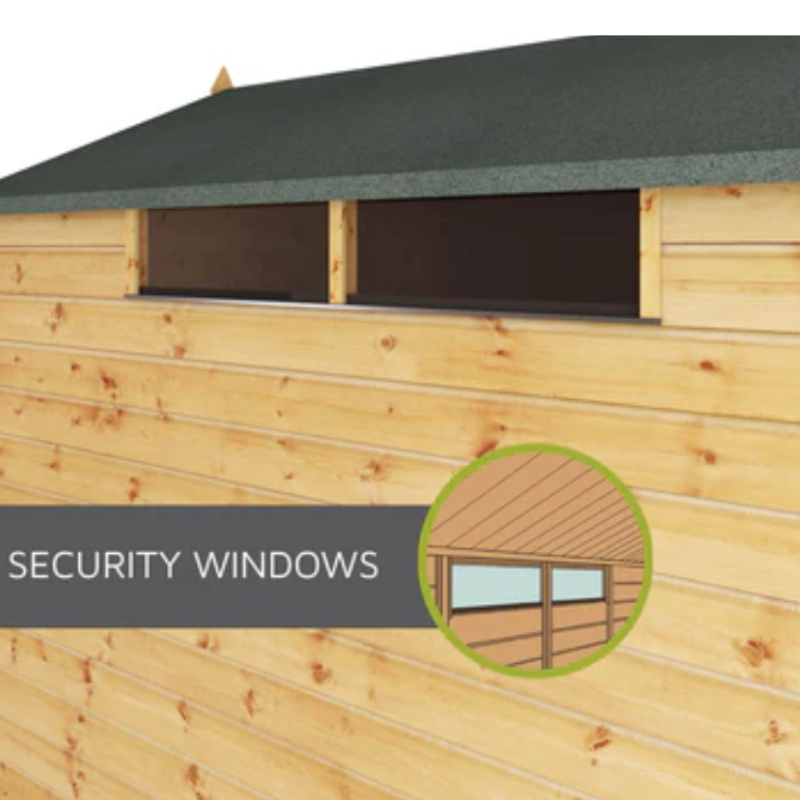 8x6 shiplap wooden shed​